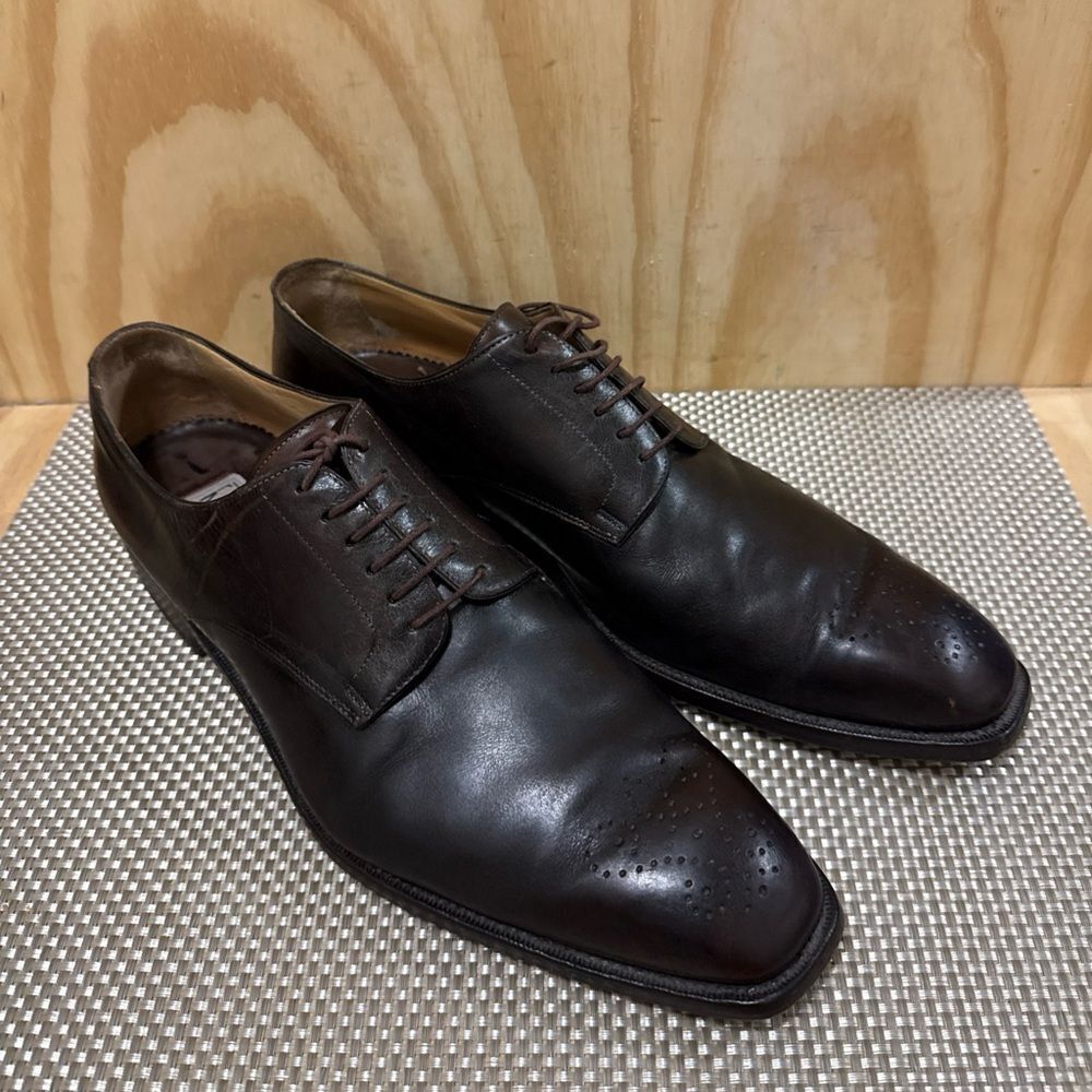 Men’s Romano Martegani Italian Dress Shoes - Brown - Size 13